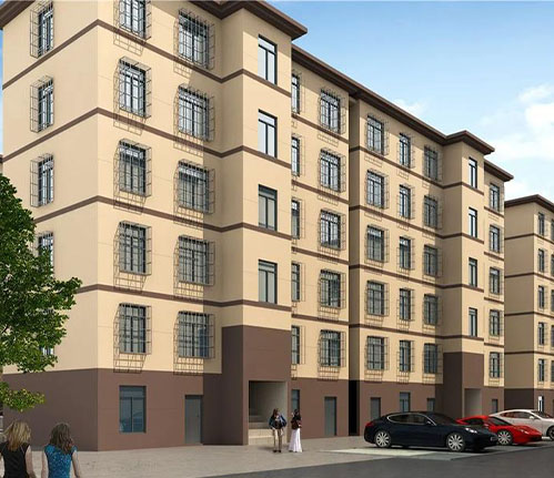 銀川濱河新區職工安置區